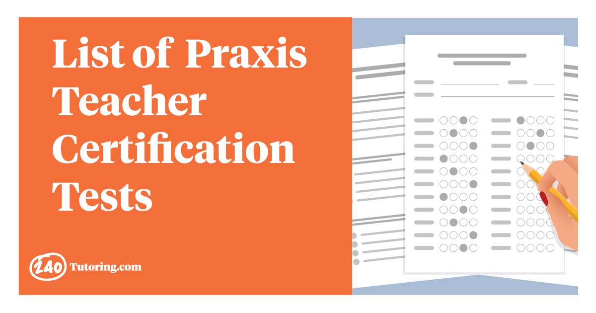 Illustration for List of Praxis Tests (2024)