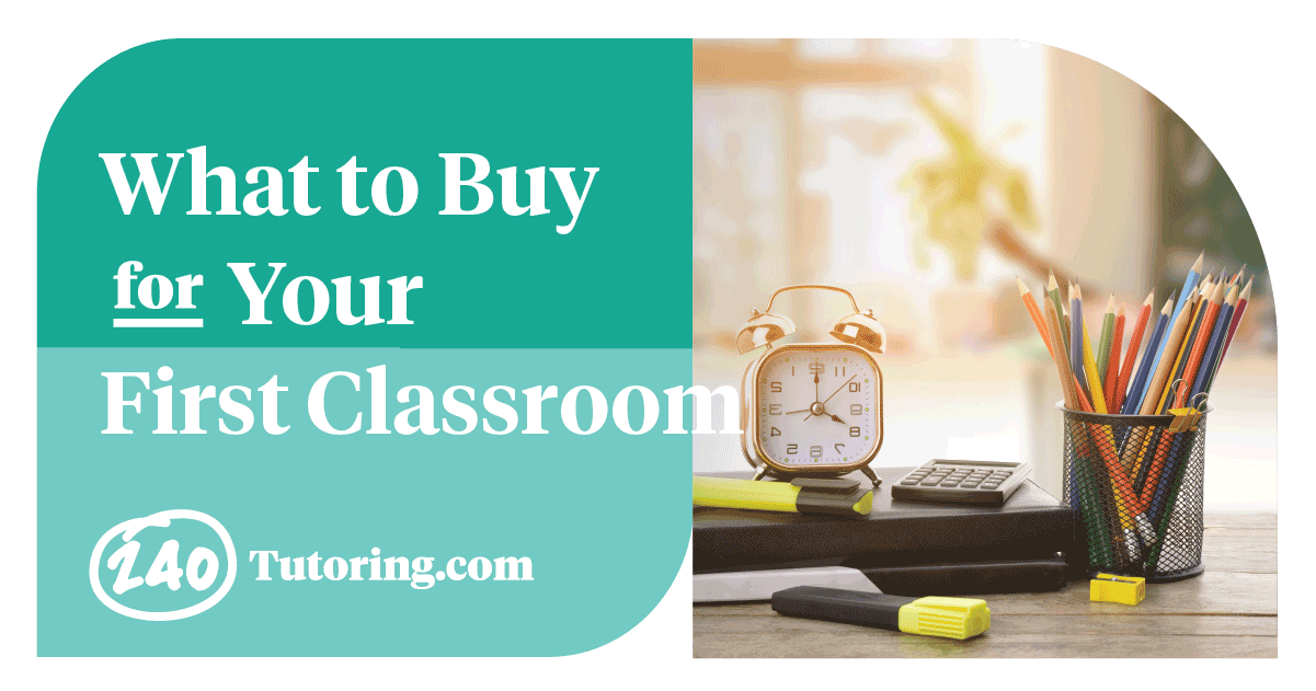 Illustration for What You Need to Buy for Your First Classroom