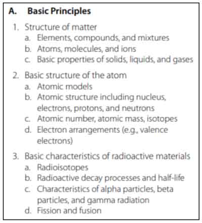 Praxis General Science Basic Principles