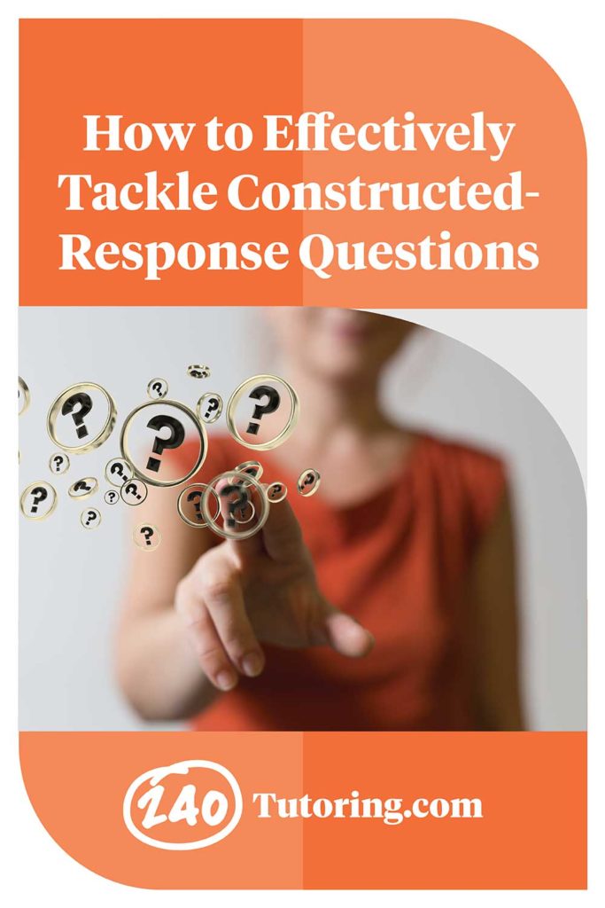 How to answer constructed-response question pin