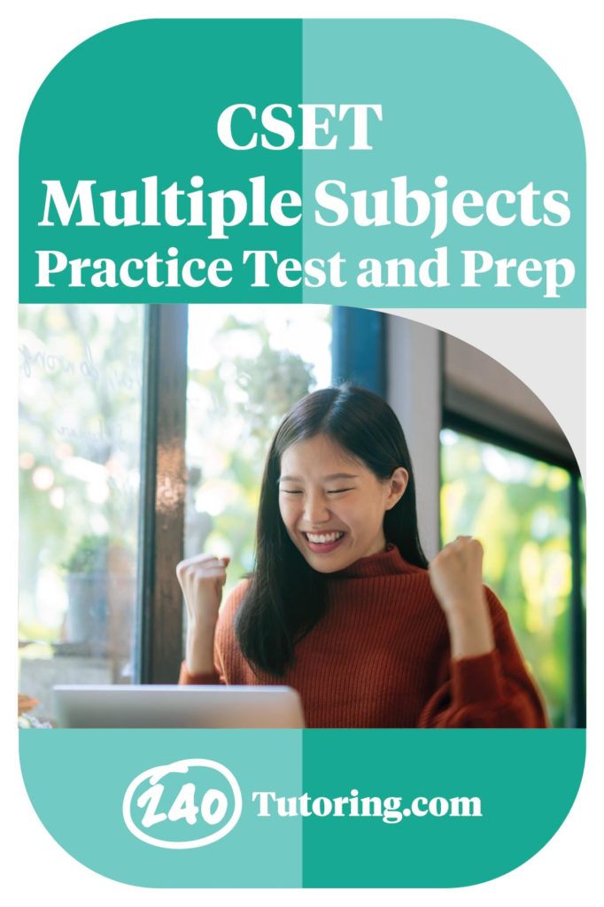 Multiple Subjects Practice Test Pin